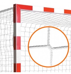 Juego de redes de fútbol sala / balonmano 3mm PES Línea Oro blanco
